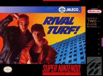 Rival Turf! (USA) box cover front